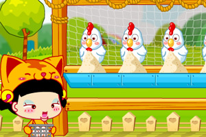 小黑花花养鸡场