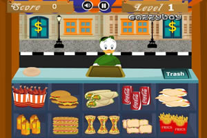 唐老鸭叔叔快餐店