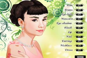 奥黛丽赫本化妆