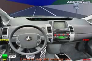 逃出失控的汽车