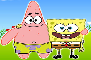 海绵宝宝弹泡泡