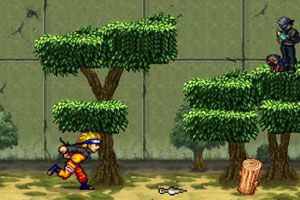 火影鸣人飞镖练习