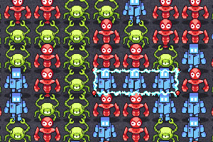 机器人队伍消消看