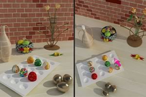 复活节彩蛋找不同