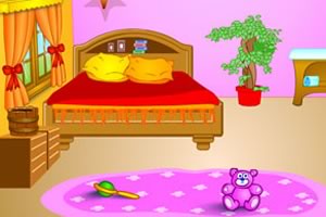 粉红卧房找鸡蛋