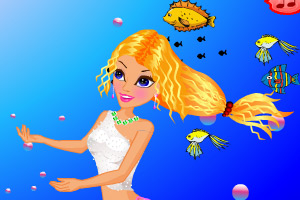 美人鱼杂技表演