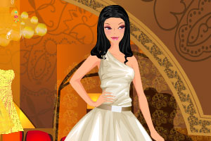 金光闪闪的礼服