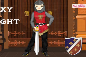 中世纪骑士装扮