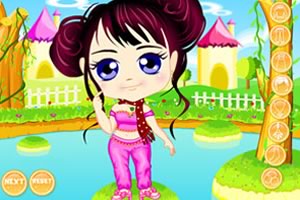 小美的出游着装