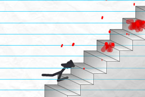 火柴人跳楼梯