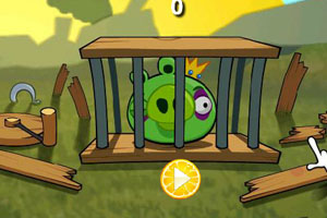 愤怒的小鸟射野猪