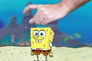 海绵宝宝海底飞行