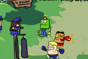 快跑！有怪兽！