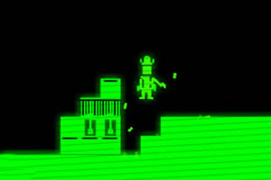 绿光牛仔反射枪