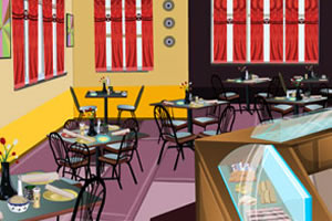 布置魅力甜品店