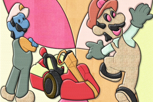 马里奥色块拼图