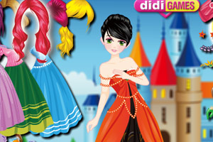 美丽公主的礼服