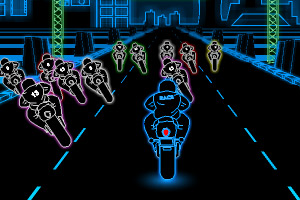 3D霓虹灯下狂飙