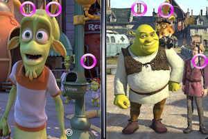 怪物史莱克异同