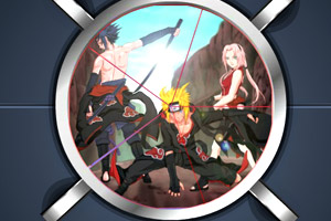 火影忍者圆饼拼图