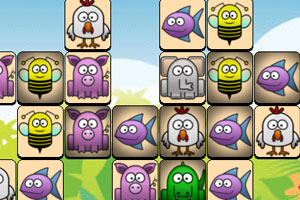 动物麻将连连看