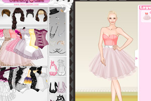 抹胸蕾丝芭蕾服