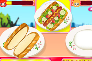做热狗大挑战