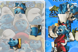 无敌拼图之蓝精灵