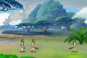 原始人守城中文吱吱版