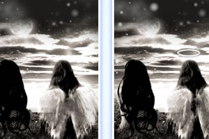 遥望星空找差异