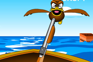 射杀疯狂扁嘴鸭