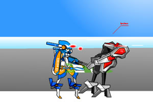 女武神大战机器人