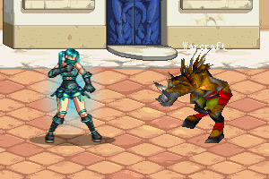 DNF美女大战魔兽