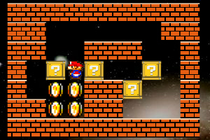 马里奥推找金币