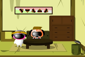 五小福逃出小草屋