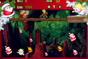 圣诞寻宝挖金子