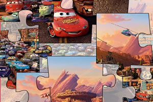 汽车总动员拼图