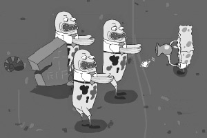 海绵宝宝大战僵尸