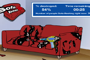 破坏沙发