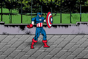 美国队长大战红骷髅帮