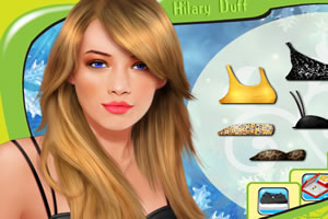 希拉里达芙化妆英文版