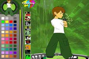 少年骇客填颜色