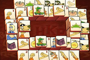 卡通麻将连连看