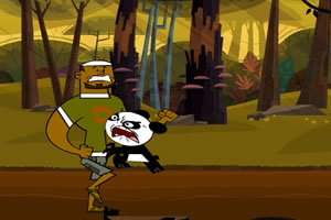 摆脱熊猫上厕所