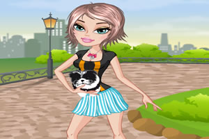 泰萨的新宠物狗