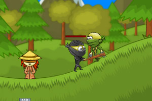 忍者和盲人女孩