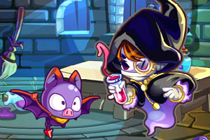 洛克王国蝙蝠猪