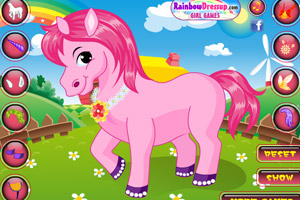 可爱的小马换装