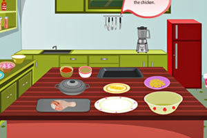 制作美味烤鸡腿