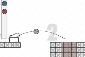 大炮射方块闯关